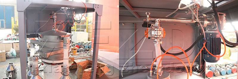 氣體保護振動篩